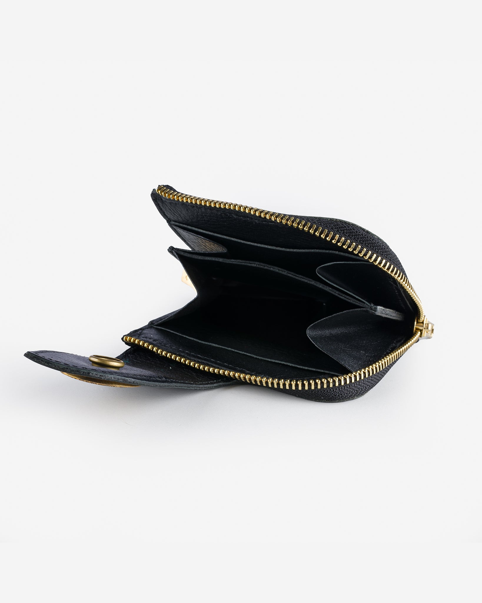 OGL-CONDOR-ZIP-TBLK OGL Condor Zip Wallet - Tumbled Black - 2