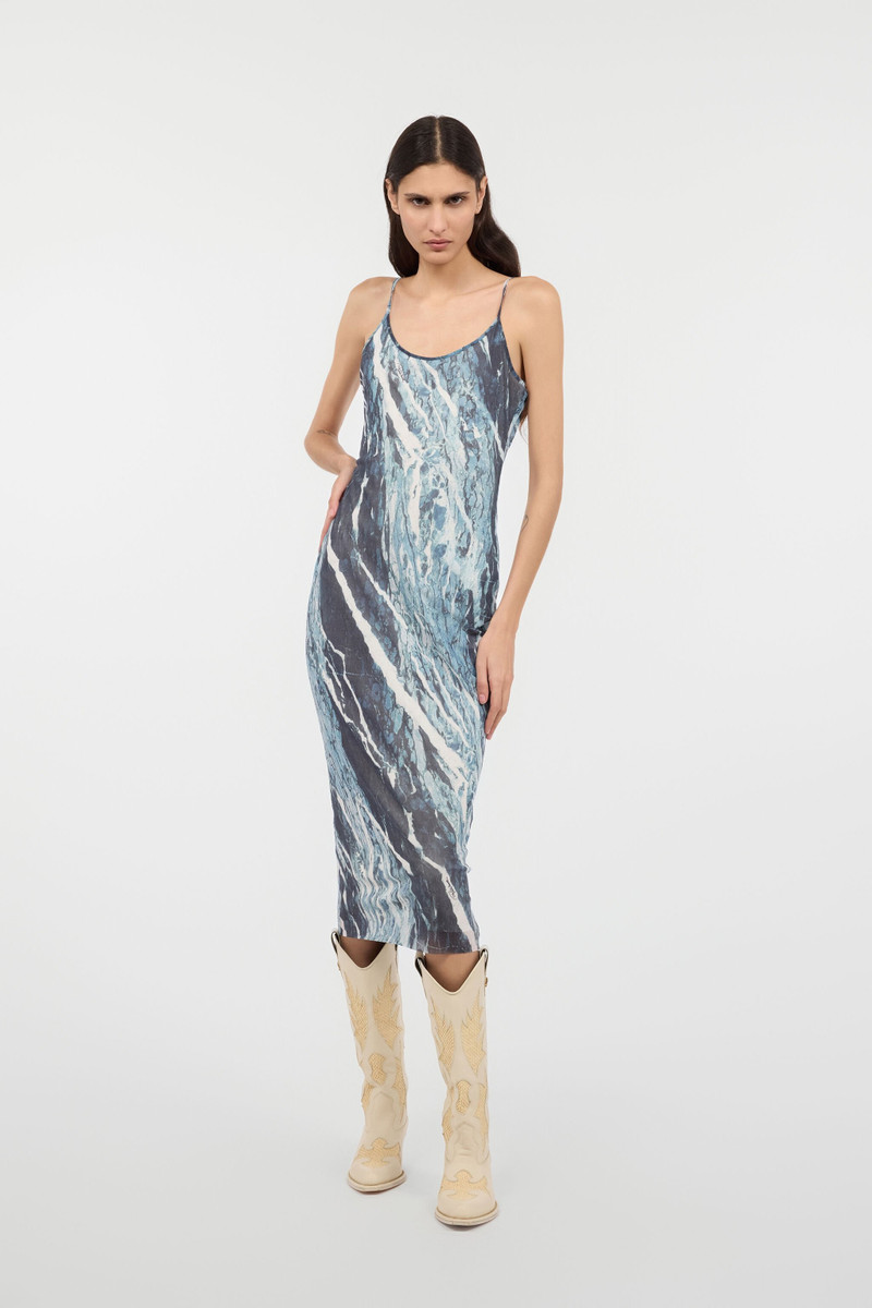Roberto Cavalli Rubane-Print Midi Dress outlook