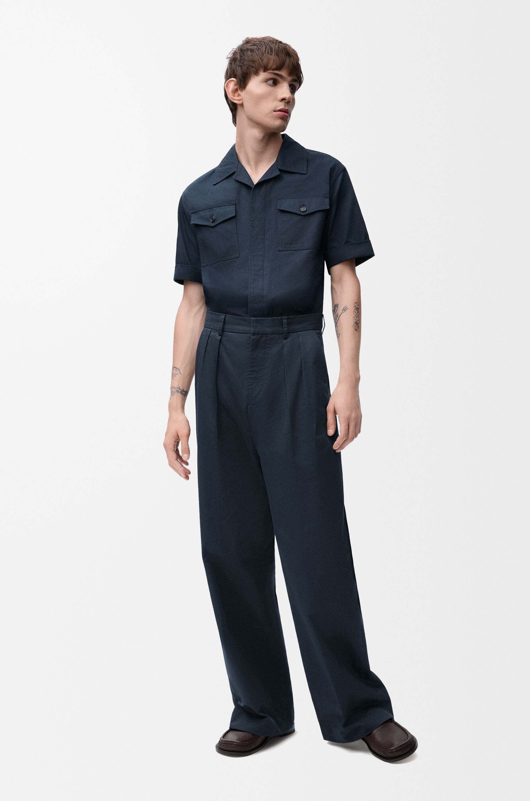 Short sleeve shirt in cotton - 2