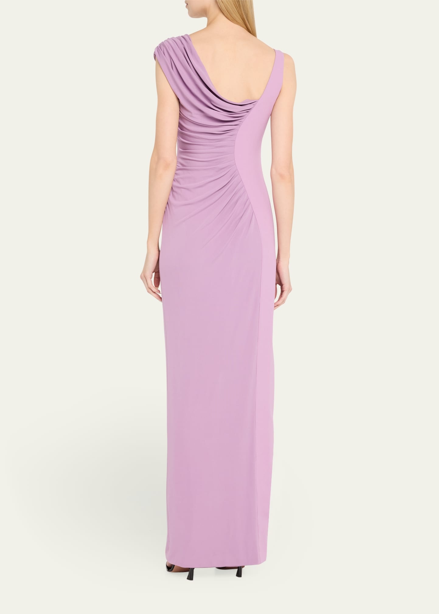 Ruched Jersey Gown - 3