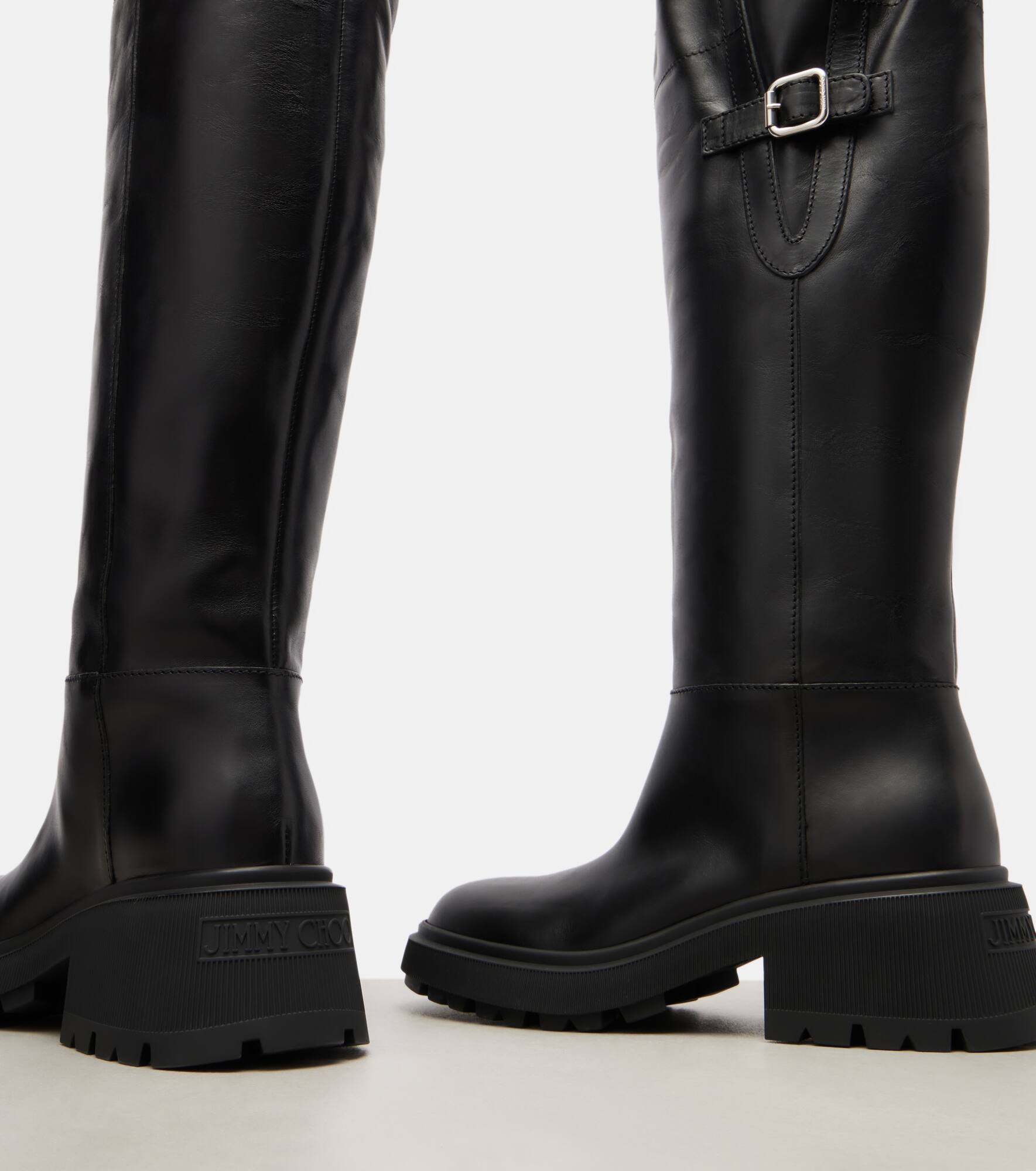 Tamsin leather knee-high boots - 5