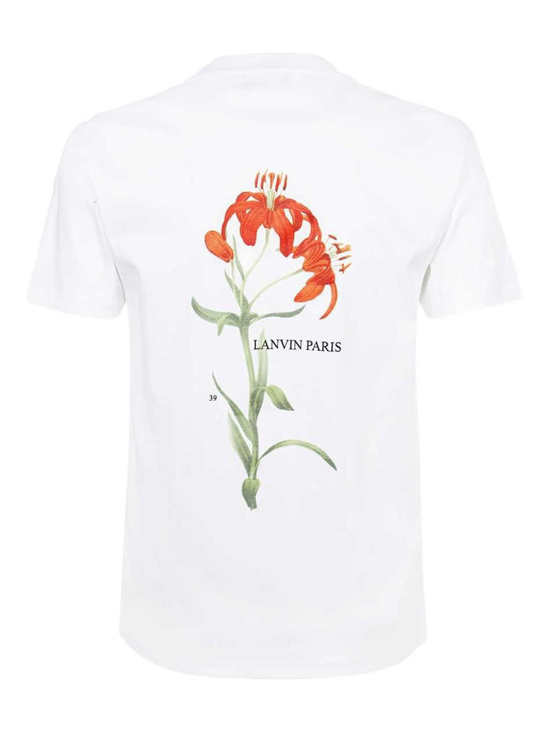 Lanvin rabbit-patch T-shirt outlook