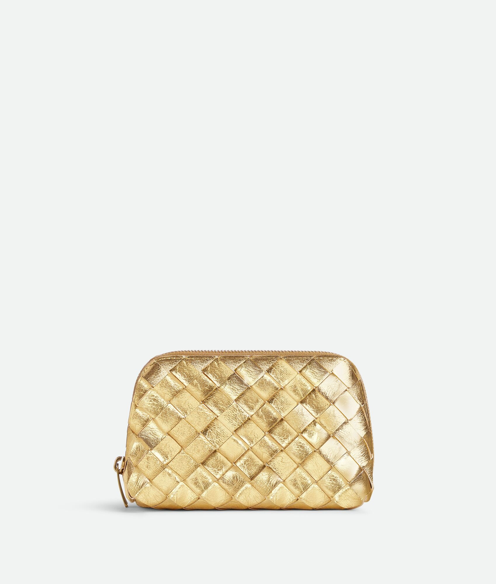 Intrecciato Small Half-Moon Beauty Pouch - 1
