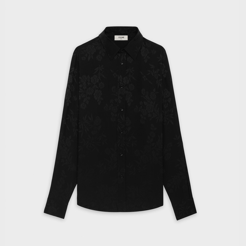 CLASSIC SHIRT IN JACQUARD SILK 1