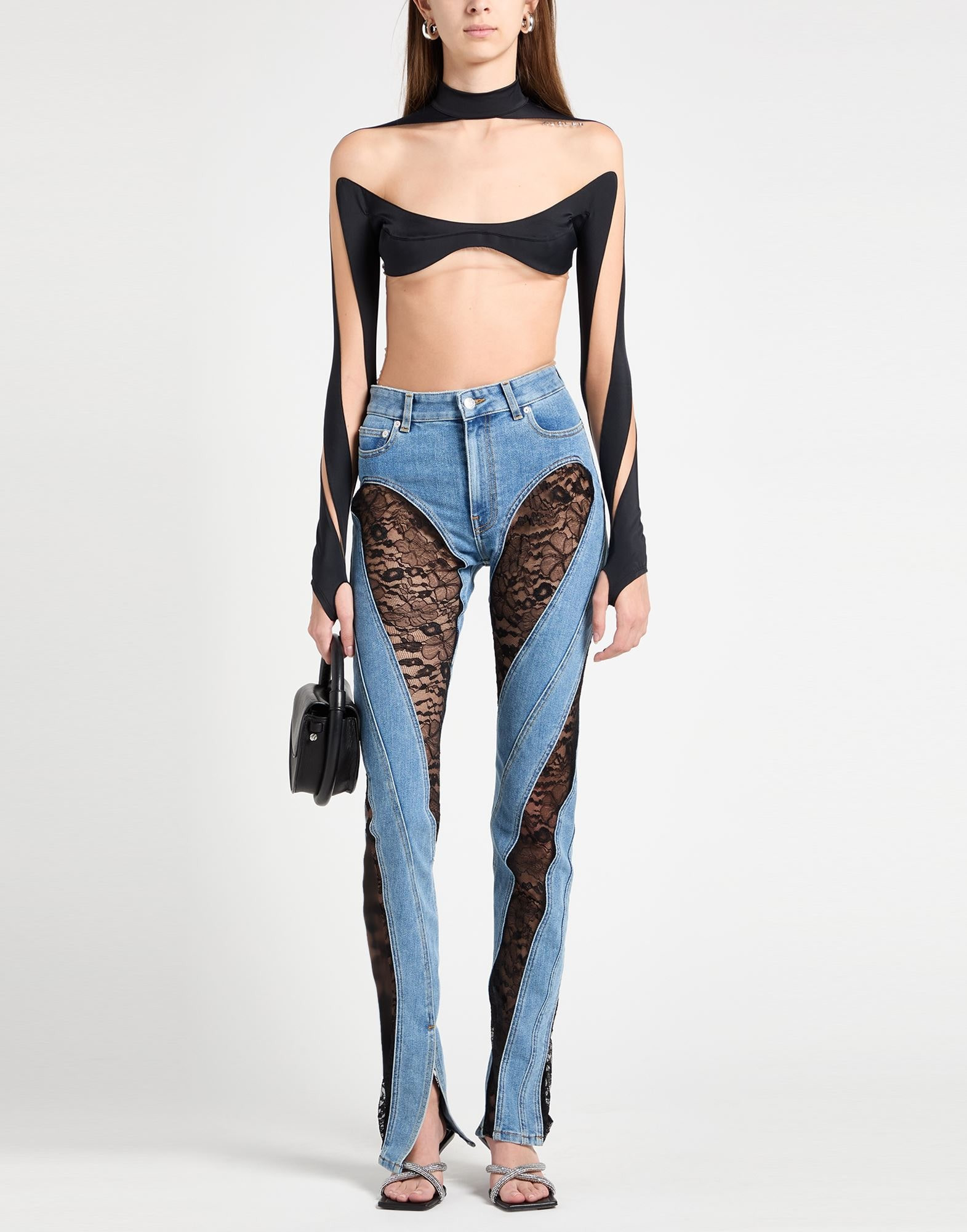 Blue Women's Denim Pants - 2