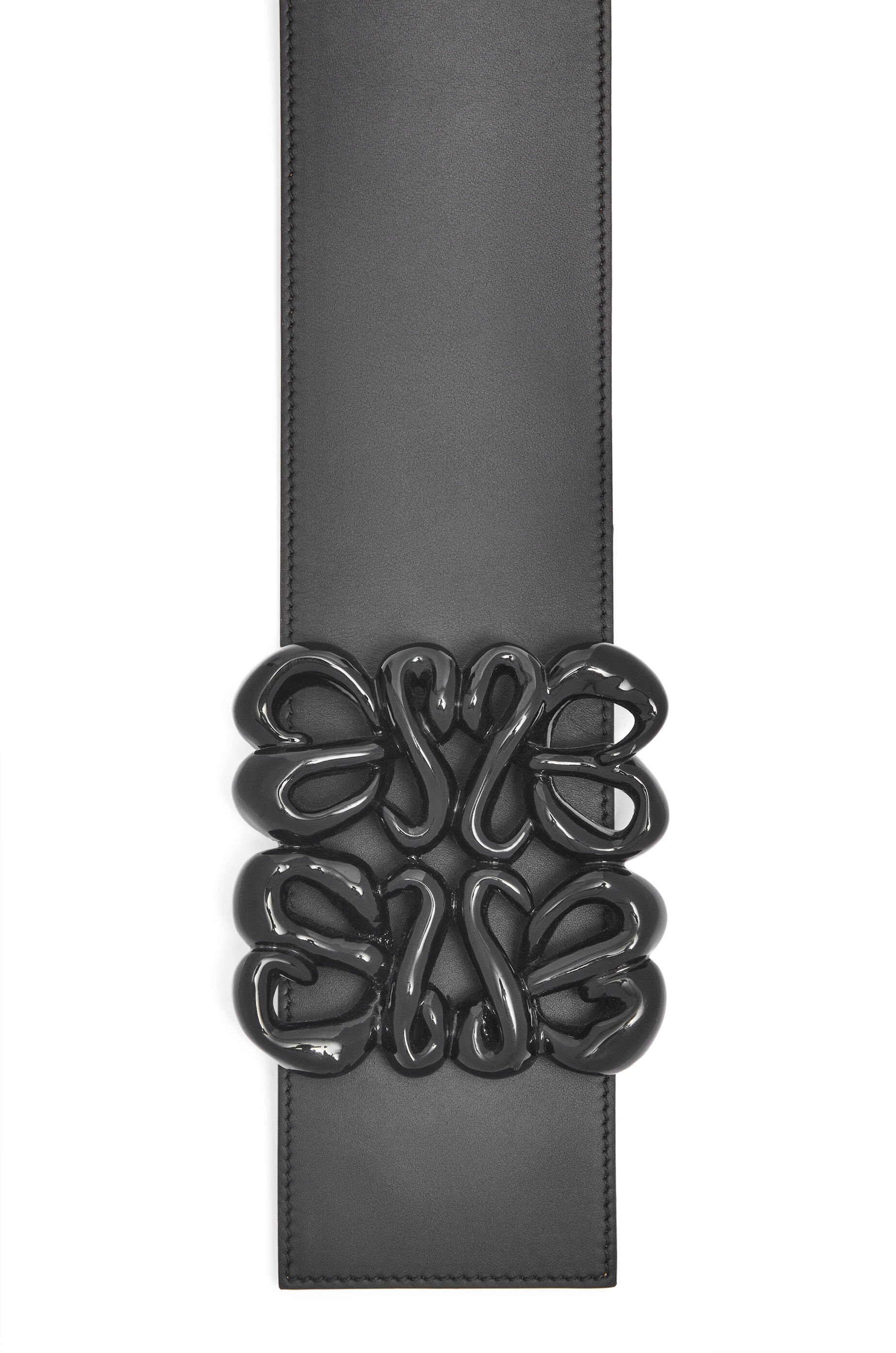 Reversible Anagram belt in soft calfskin - 3