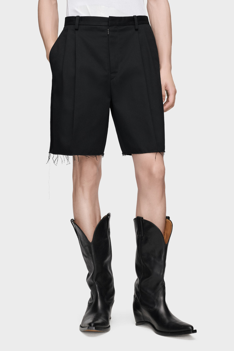 Maison Margiela Tailored Cotton Shorts outlook