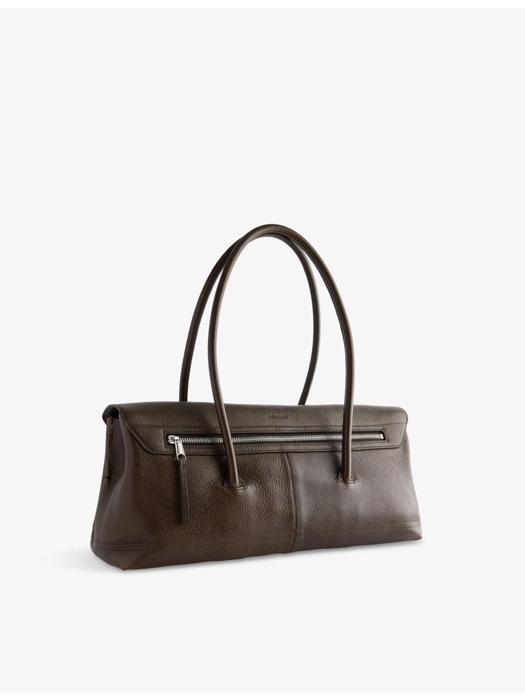Shoulder Gear Leather Bag - 4