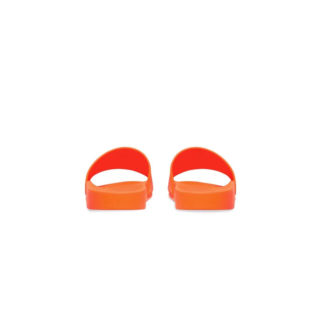 Men's Pool Slide Sandal in Fluo Orange - 4