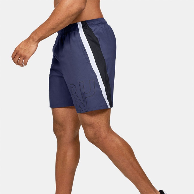Under Armour Launch SW Branded 7 inch Shorts 'Blue' 1350153-497 - 6