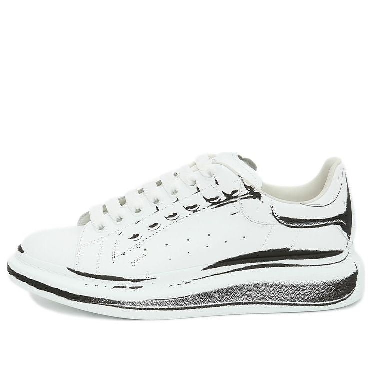Alexander McQueen Oversized Sneaker 'White Black Print' 662642WIA4Q9000 - 1