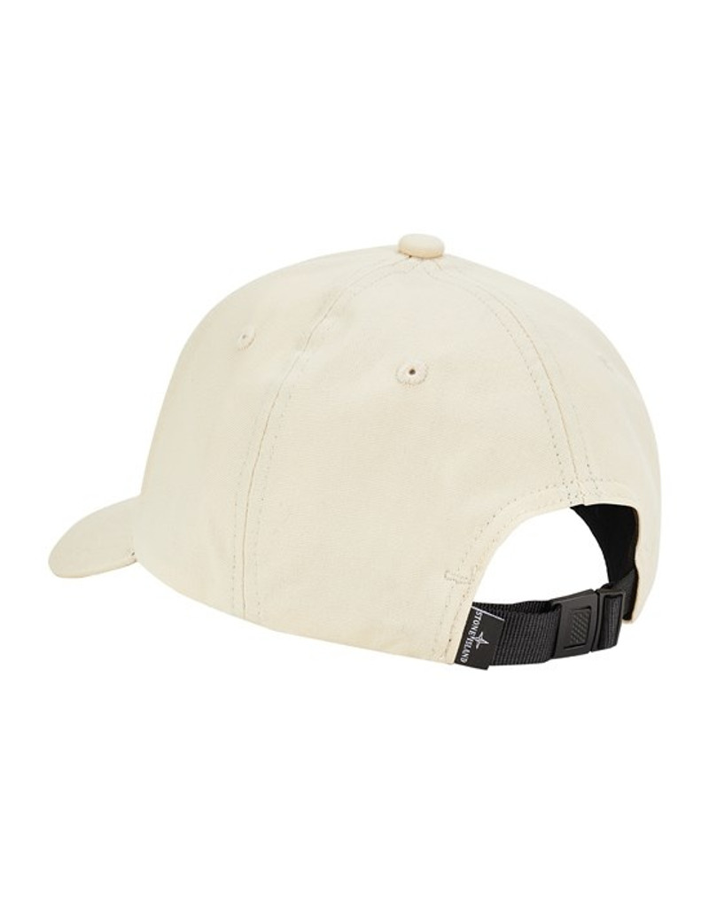 Stone Island 99661 COTTON REP CAP IVORY outlook