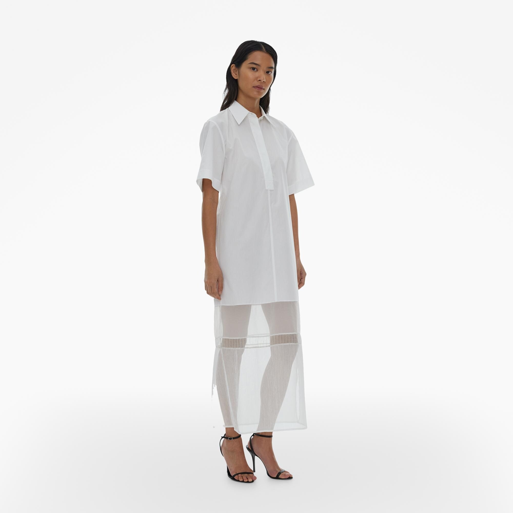 COMBO SHIRT DRESS - 5