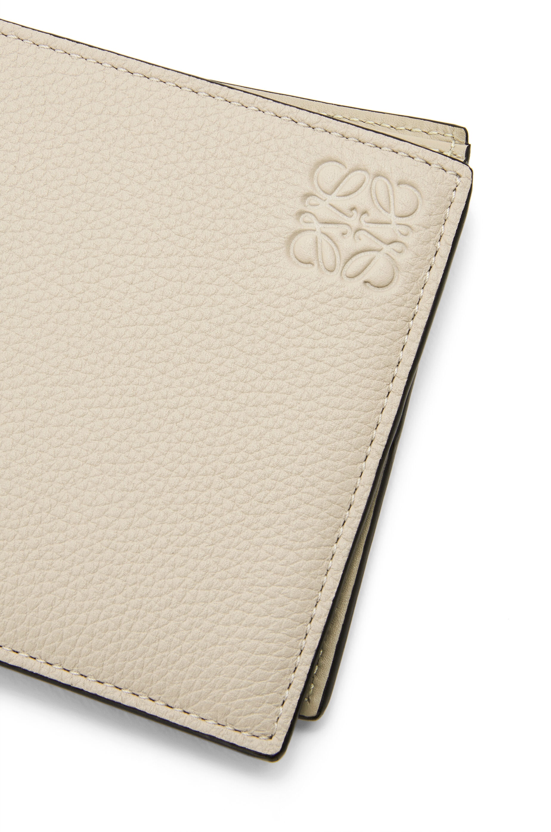 Bifold coin wallet in soft grained calfskin - 5