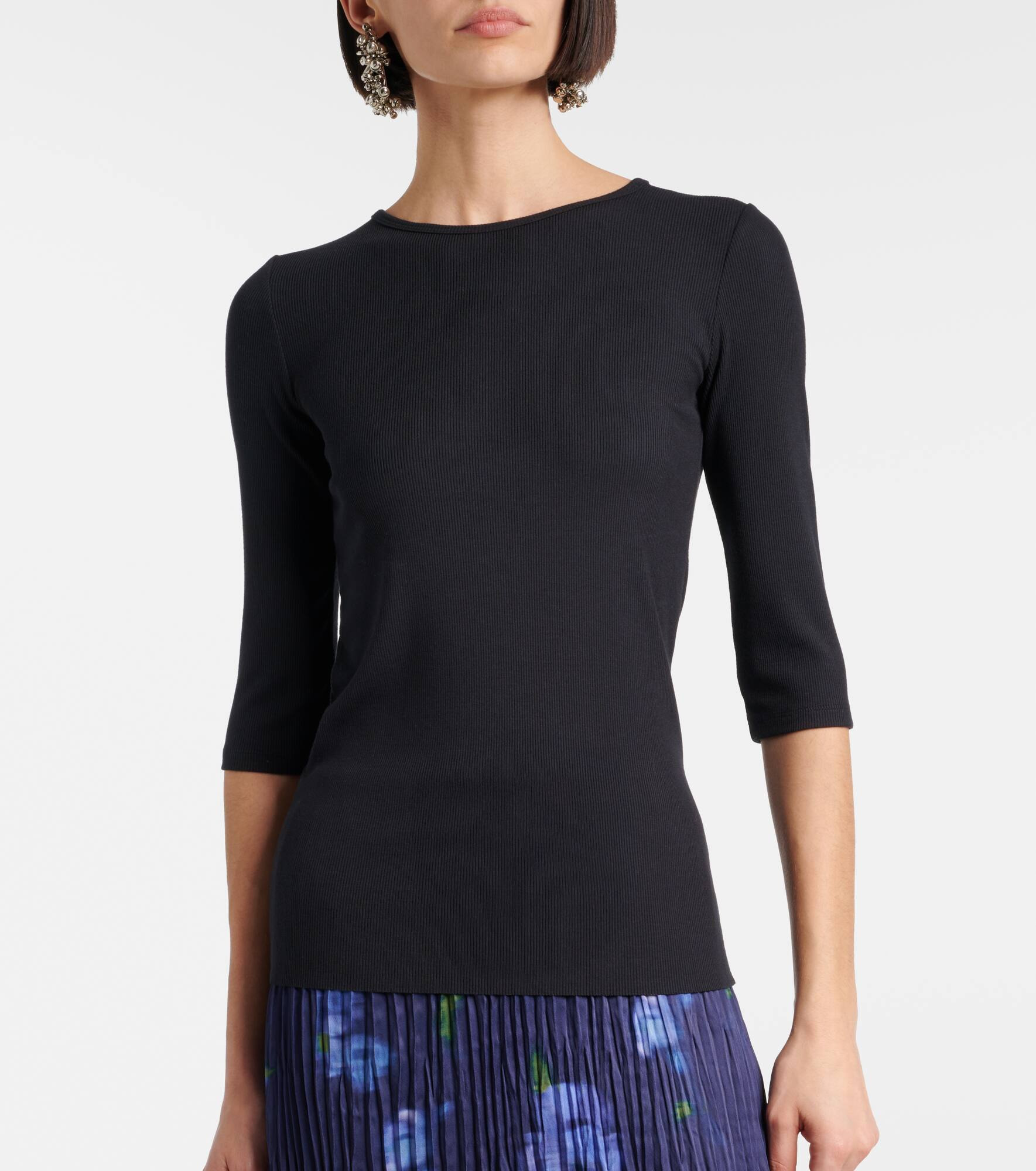 Ribbed-knit top - 5