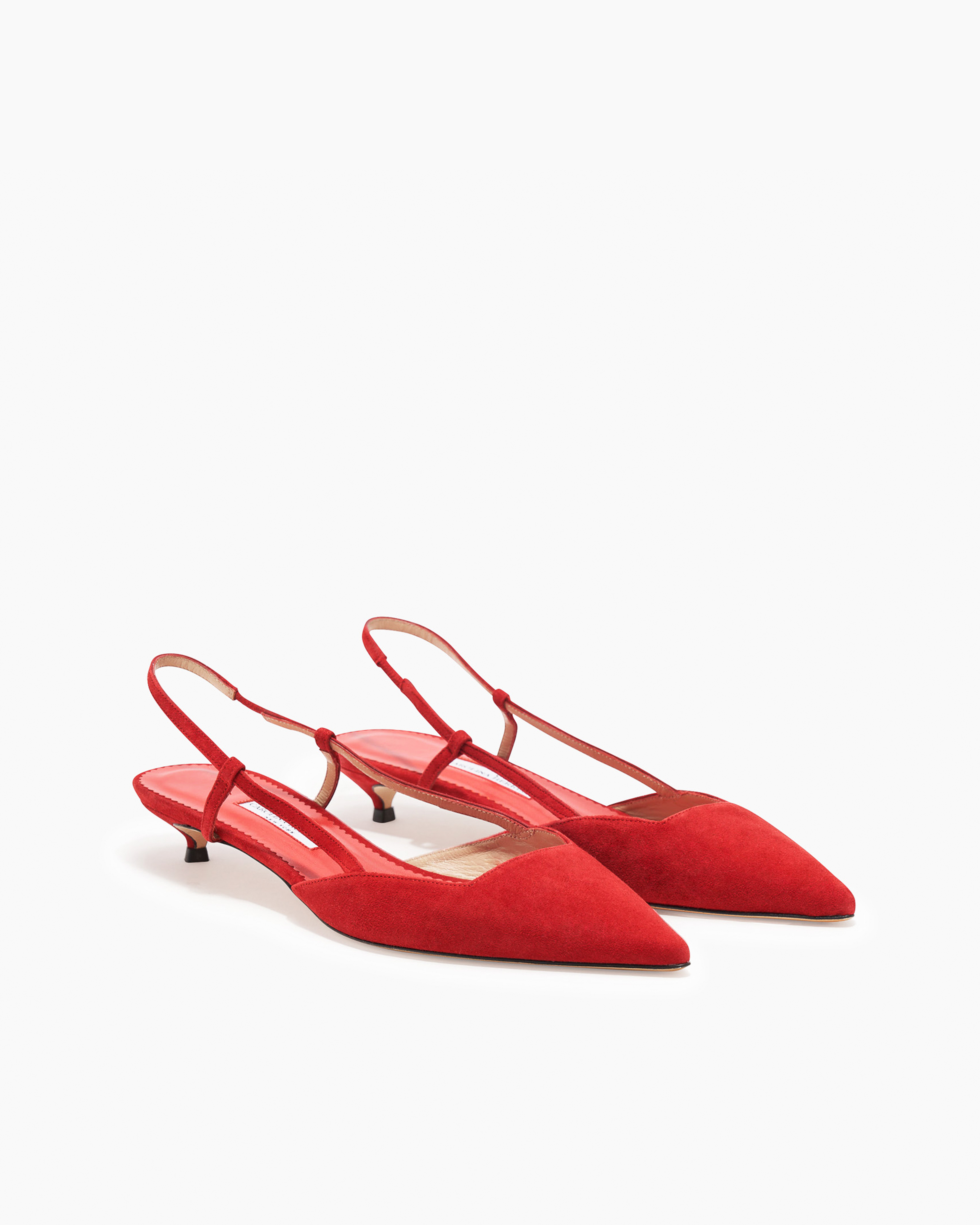 Slingback Kitten Heels - 2