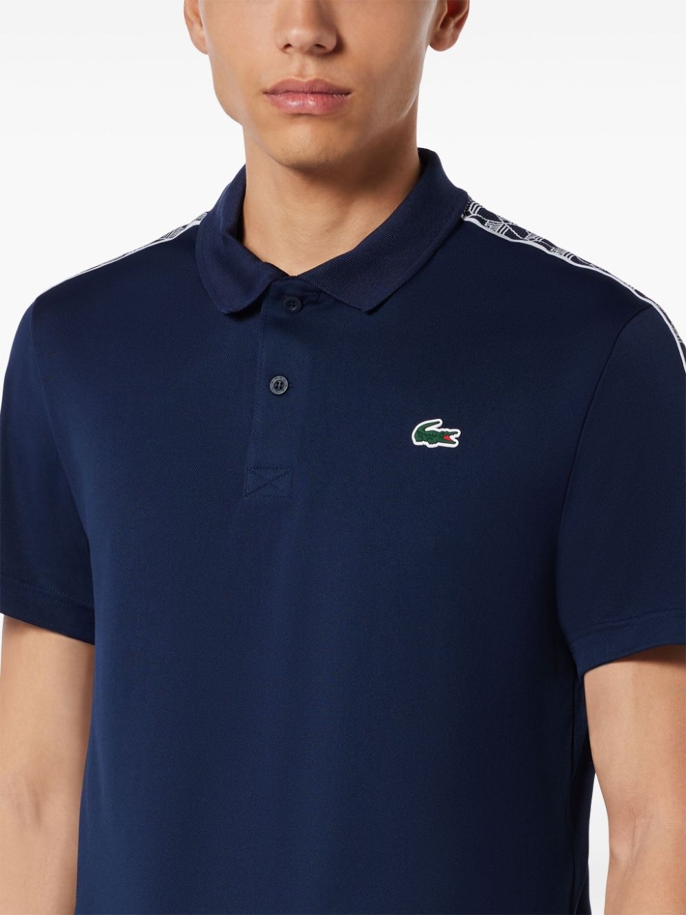 logo-embroidered polo shirt - 5