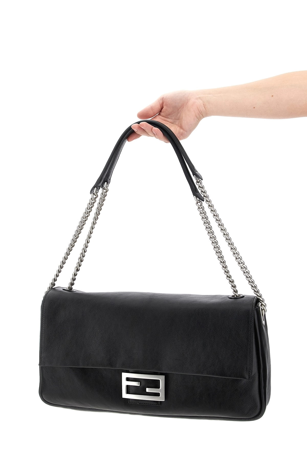 'Baguette Chain Large' shoulder bag - 2