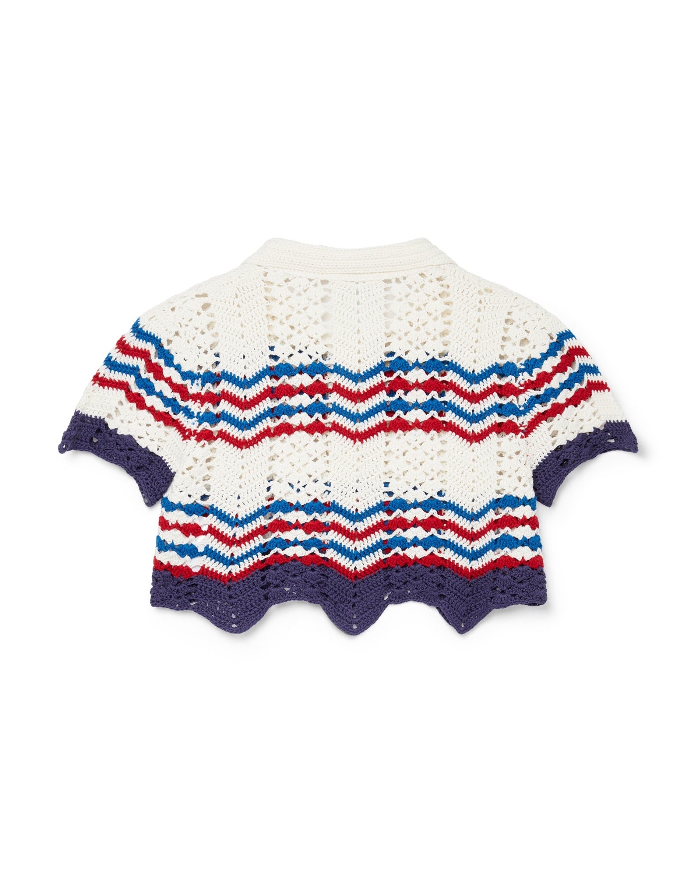 Crochet Chevron Polo - 2