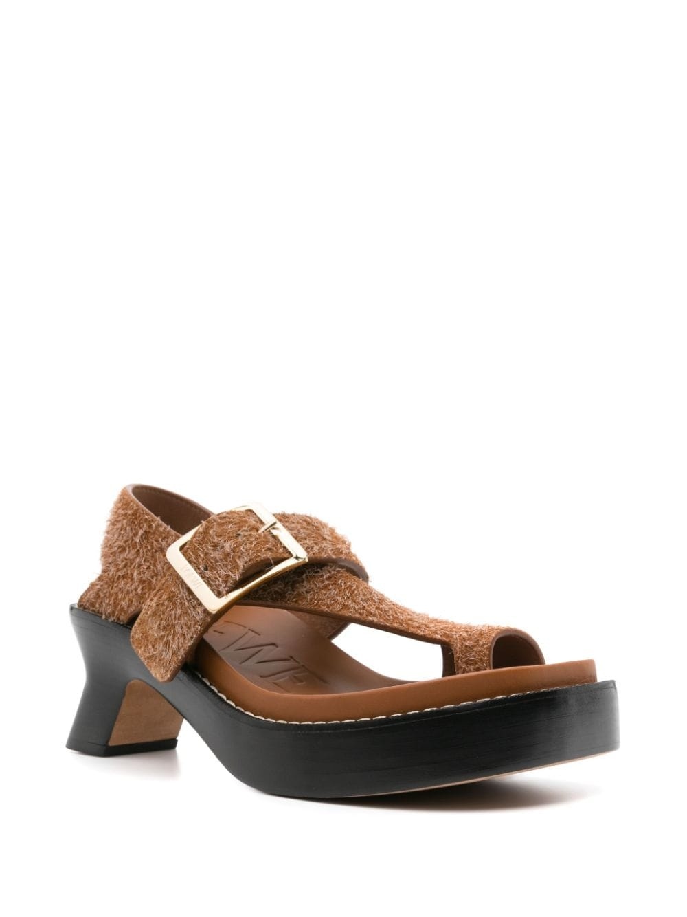 70mm Ease brushed-suede sandals - 2