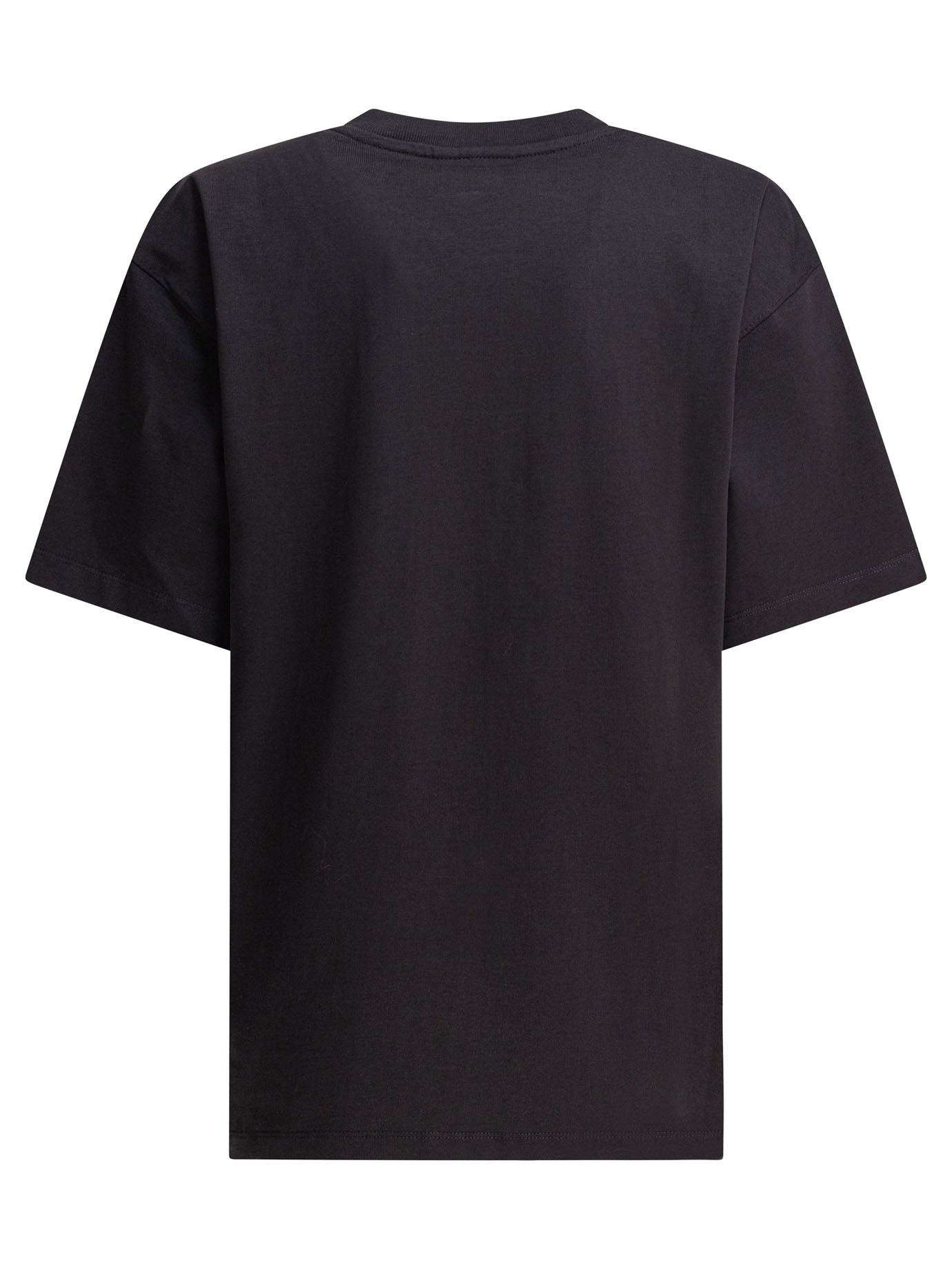 Ganni Heavy Cotton Drop Shoulder Heart T-shirt - 2