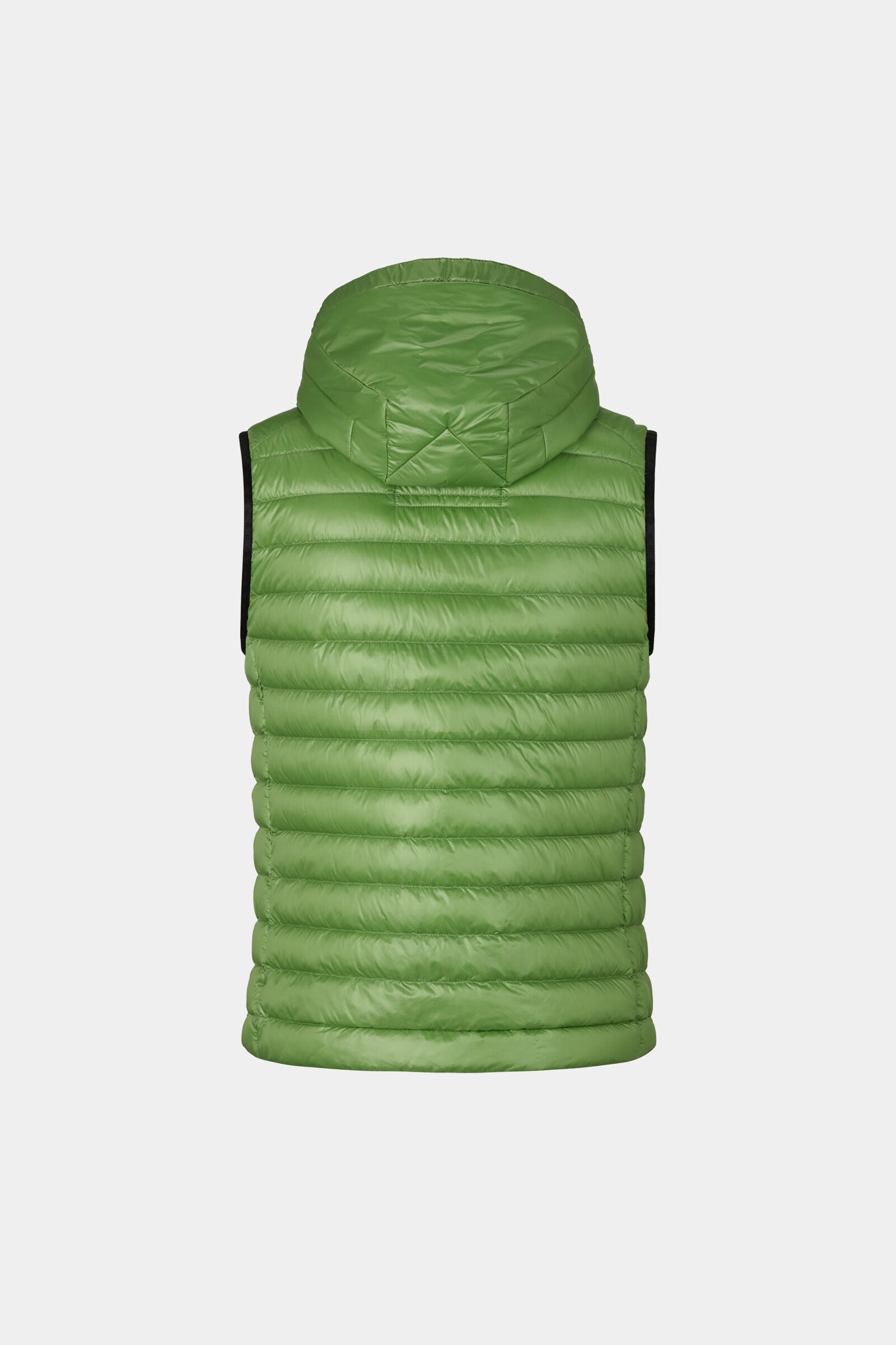 Lonne lightweight down vest in Apple/Green - 8