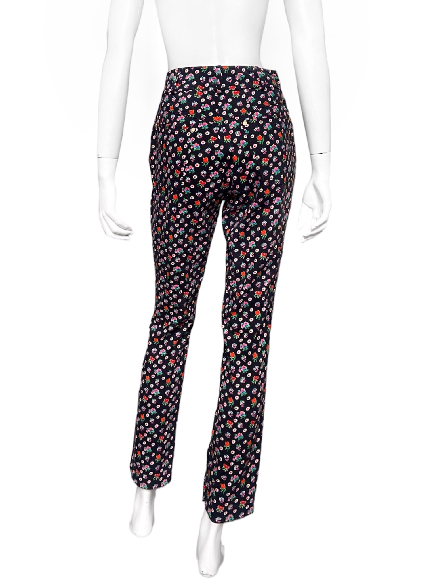 Gianni Versace Spring 1993 Iconic Floral Print Jeans 40 - 5