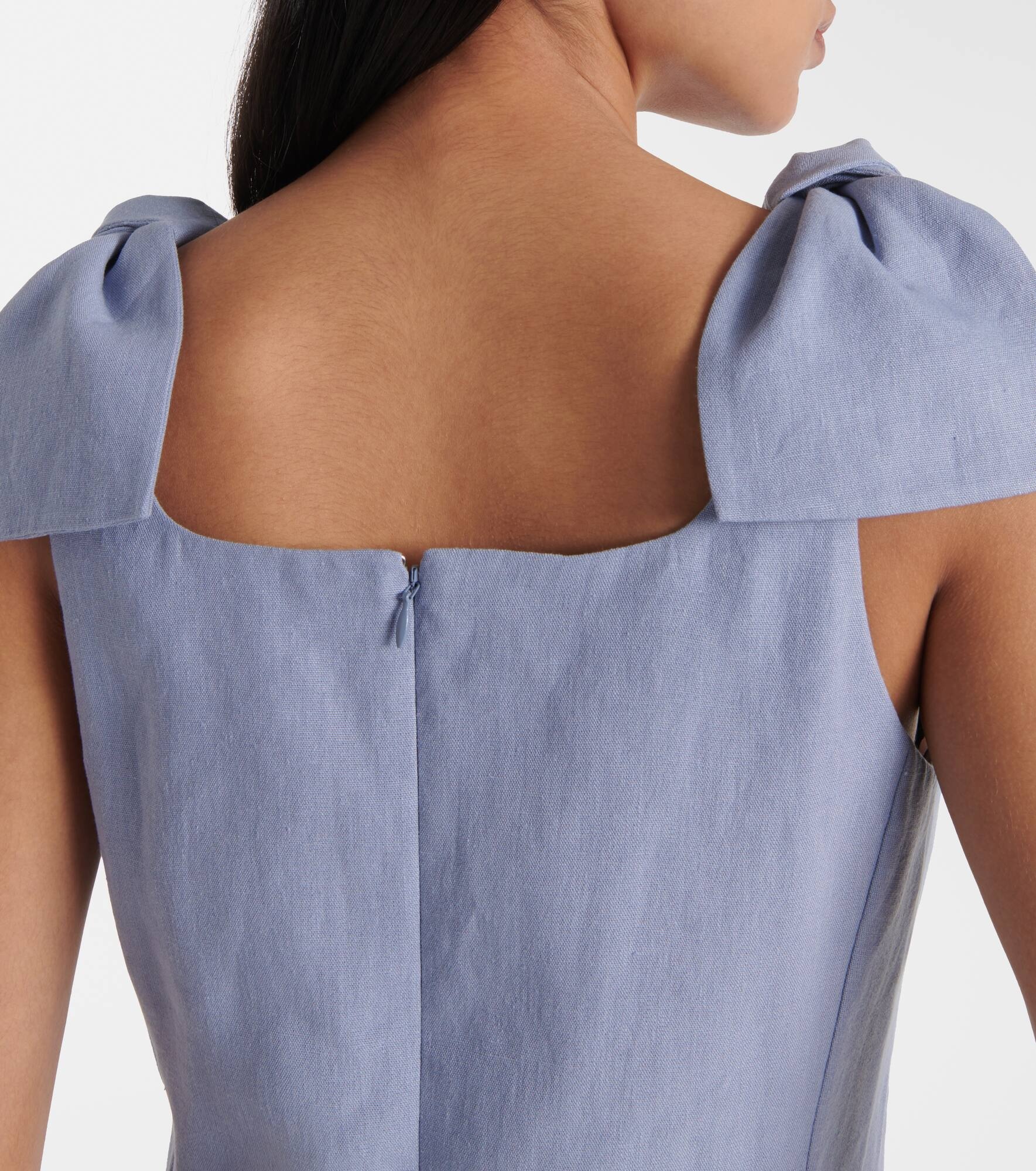 Linen midi dress - 5