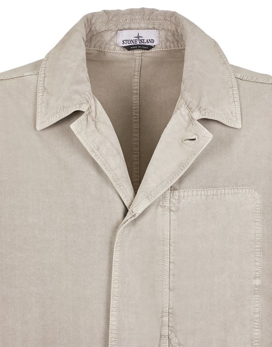 ジャケット・アウター Stone  Panama Tinto Terra Blouson Stone Island - Panama Tinto Terra Shirt Jacket | HBX