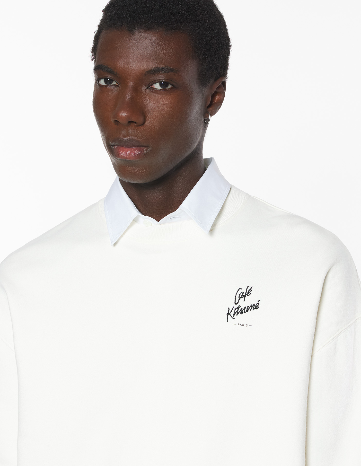 CAFE KITSUNE RELAX SWEATSHIRT - 7
