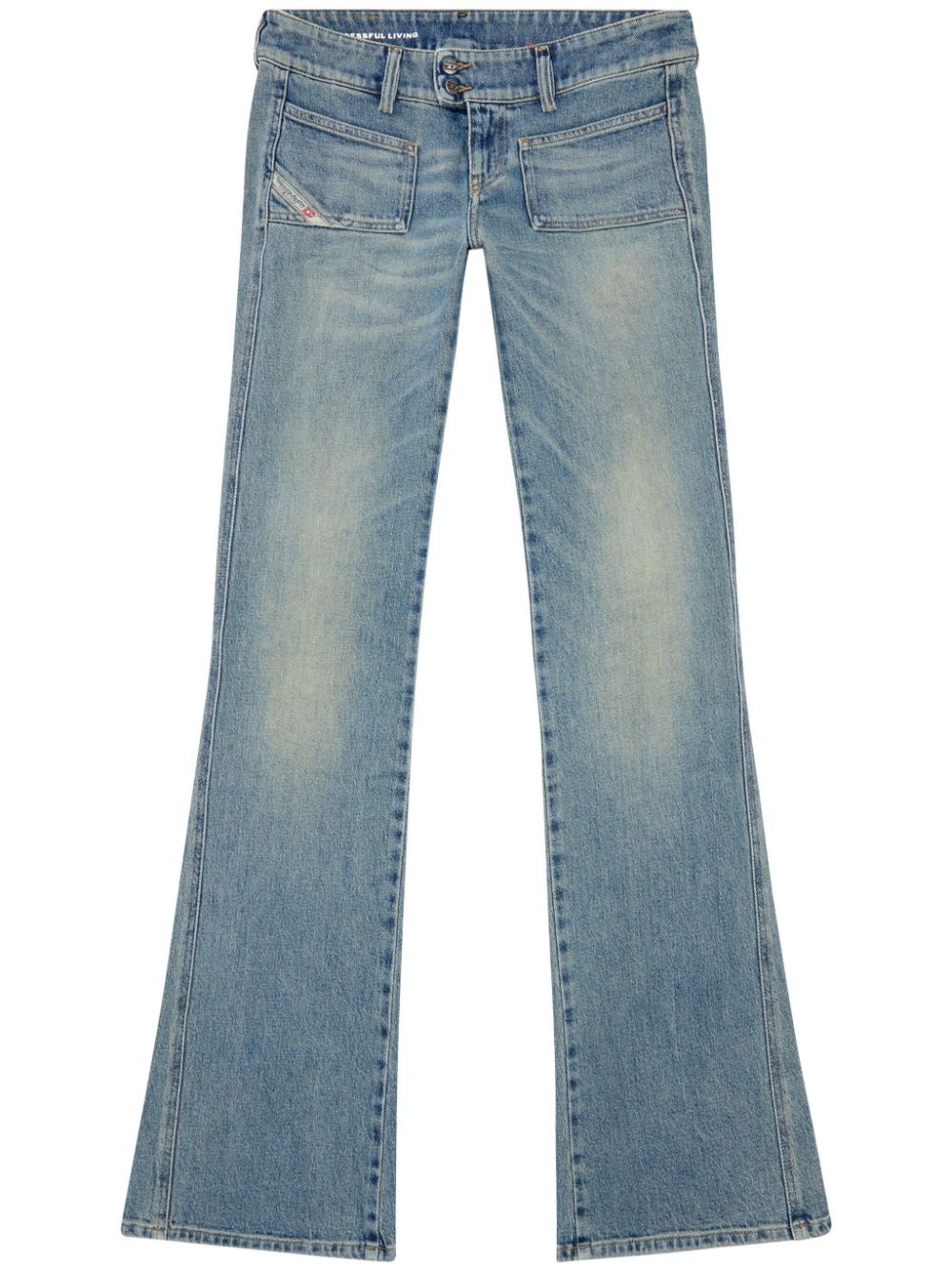 D-Hush low-rise bootcut jeans - 1