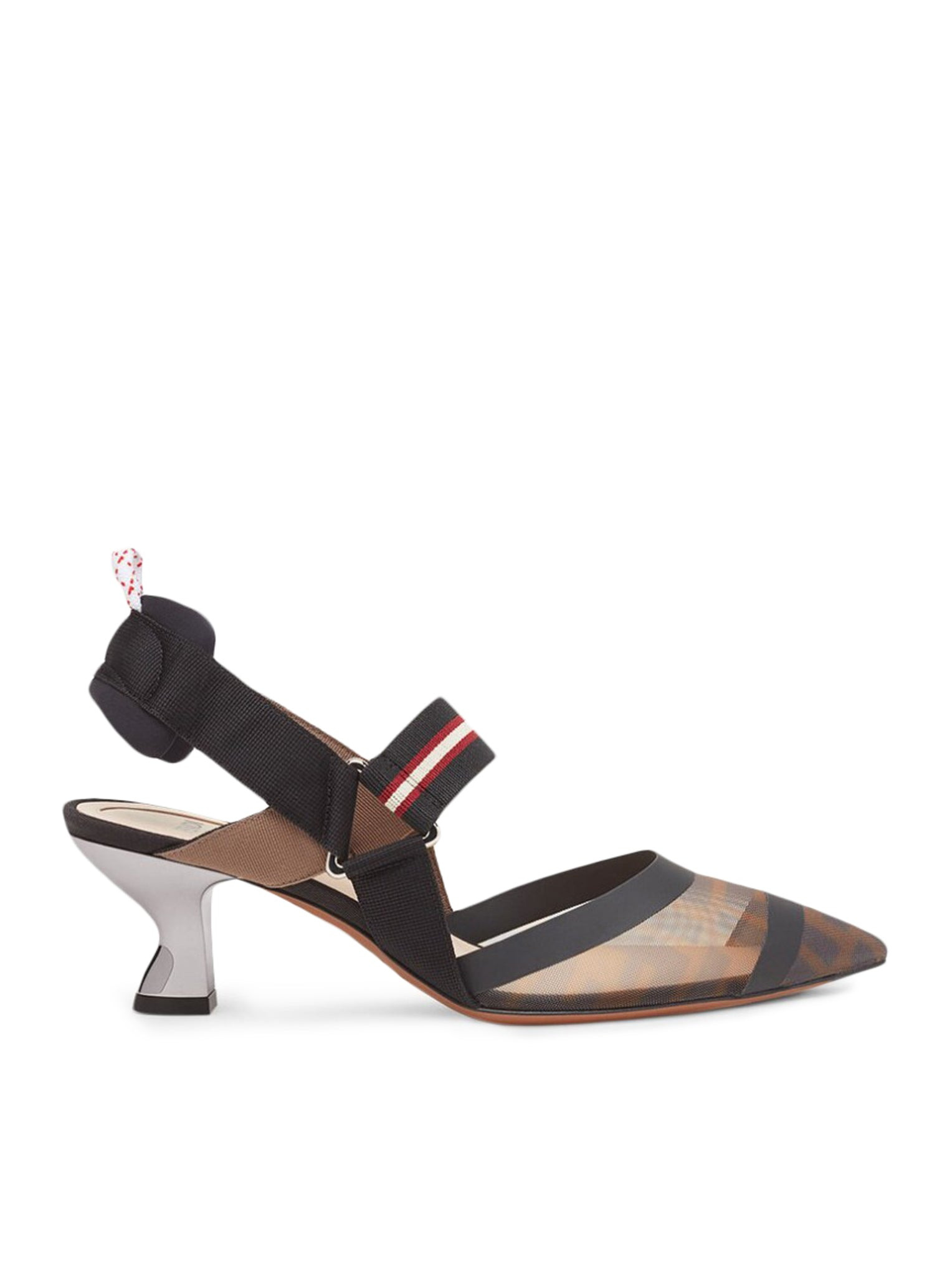 COLIBRÌ FF MOTIF SLINGBACK PUMPS - 1