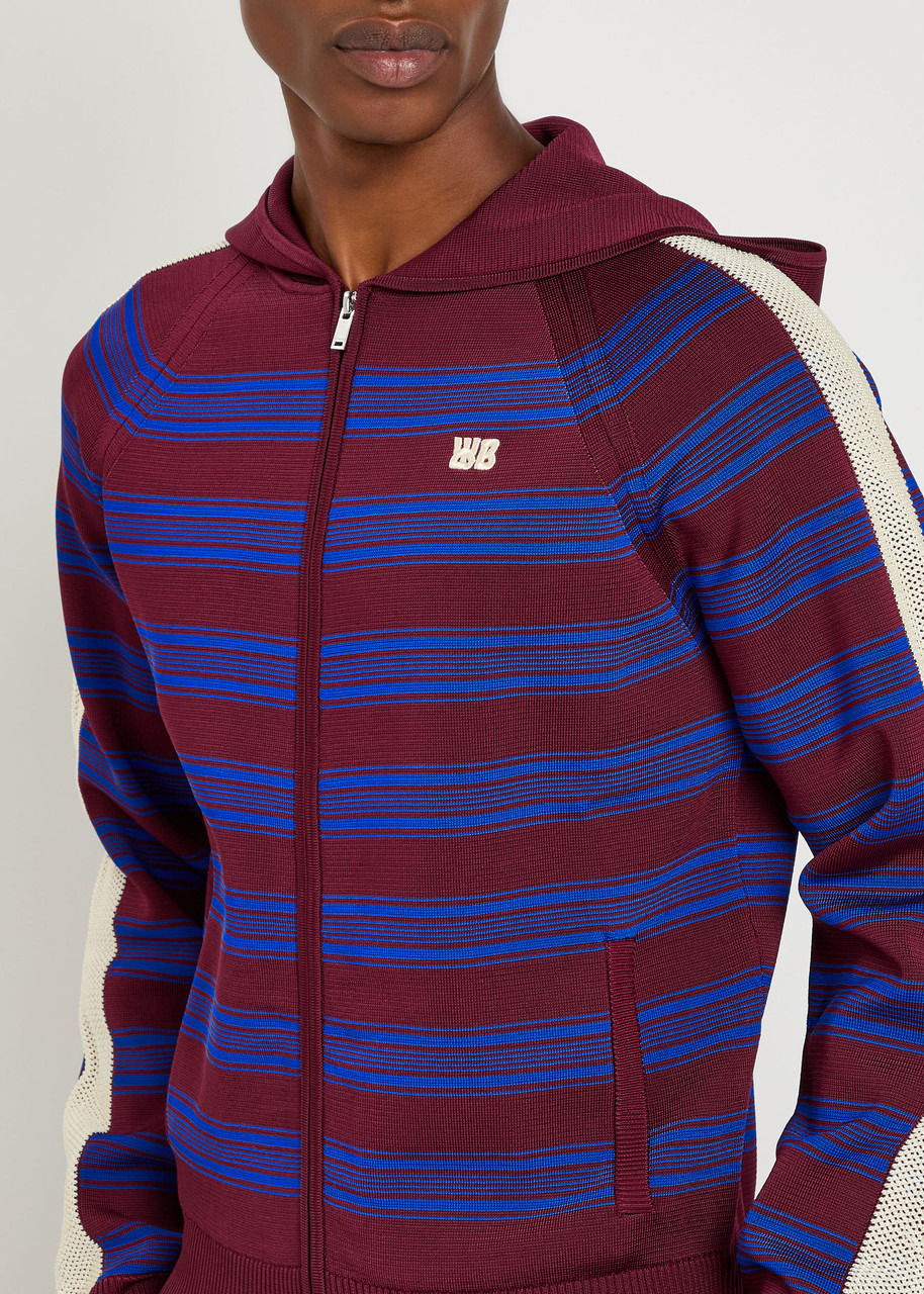 Wales Bonner Music Striped Hooded Fine-knit Jumper - 5
