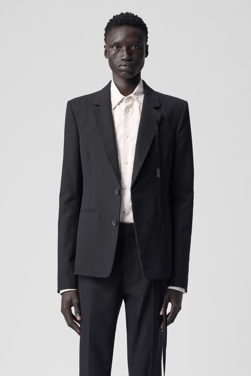 Serge Fitted Tailored Blazer - 1