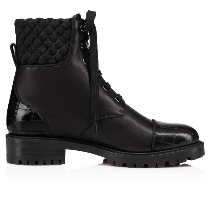 Christian Louboutin Mayr Boot Black | REVERSIBLE