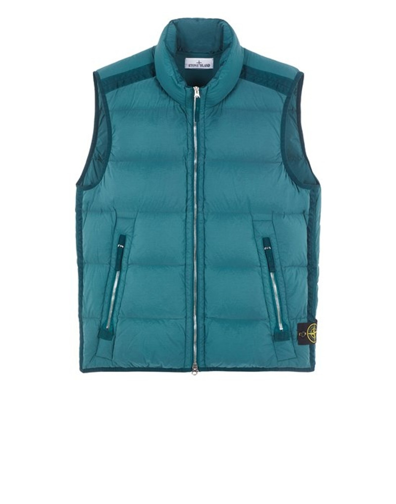 G1428 SEAMLESS TUNNEL NYLON DOWN-TC DARK TEAL GREEN 1