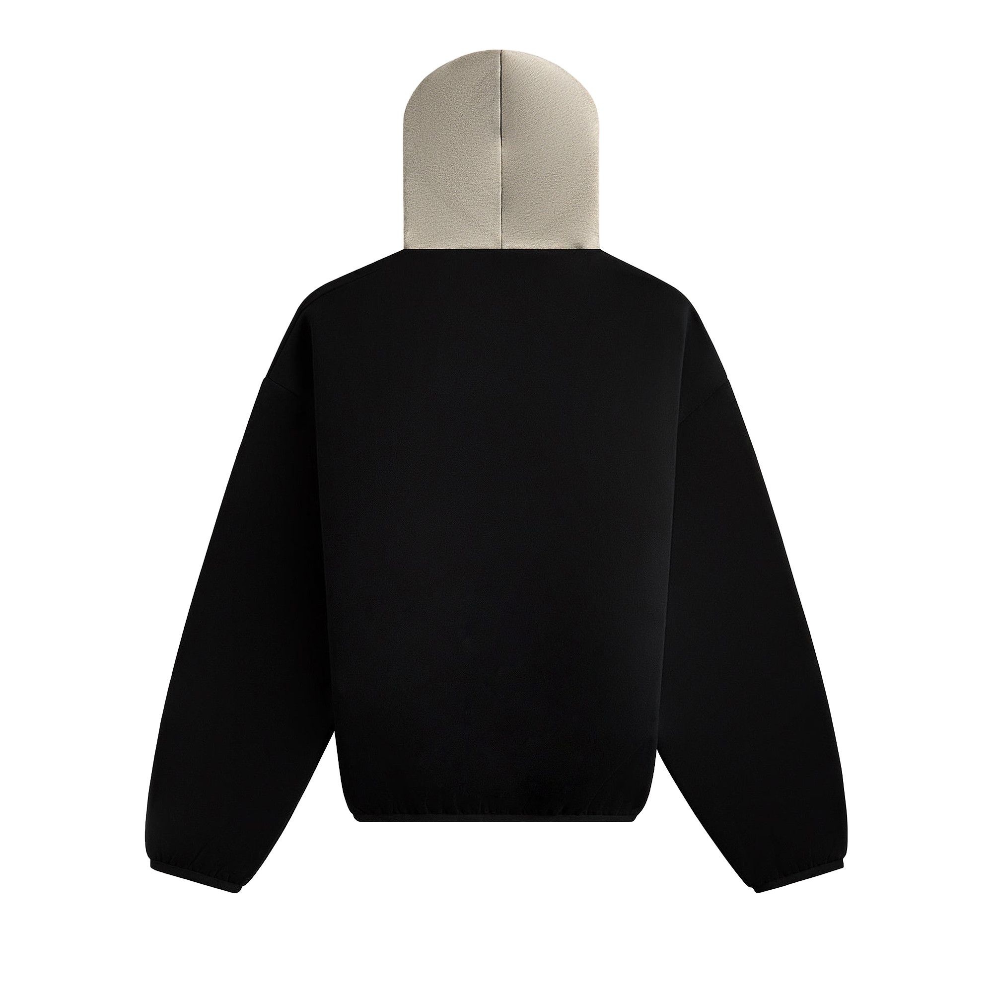 Fear of God Essentials x NBA Brooklyn Nets Hoodie 'Black White' - 2