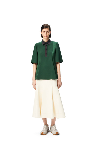 Loewe Polo collar top outlook