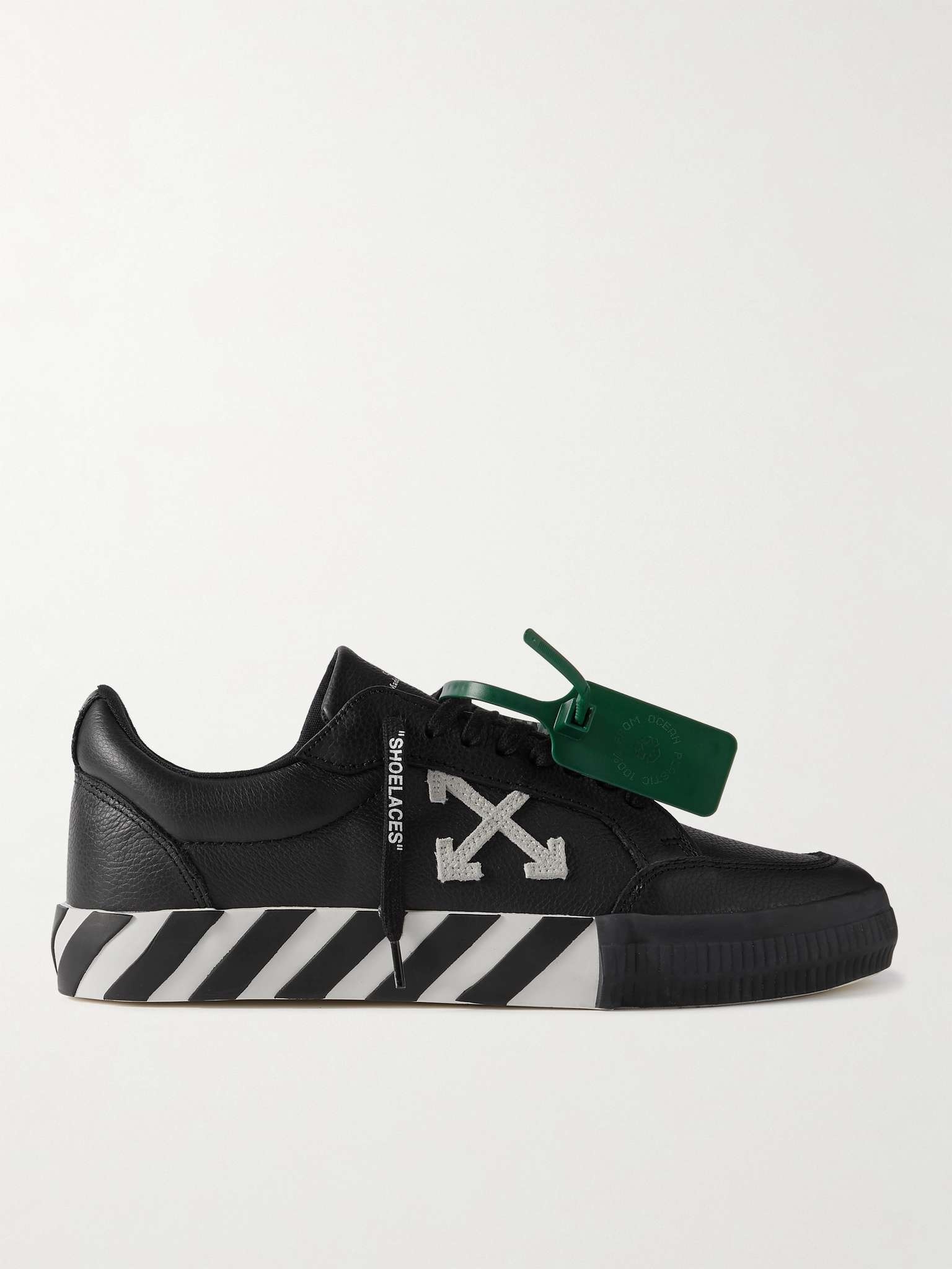 Off white leather shoes hotsell