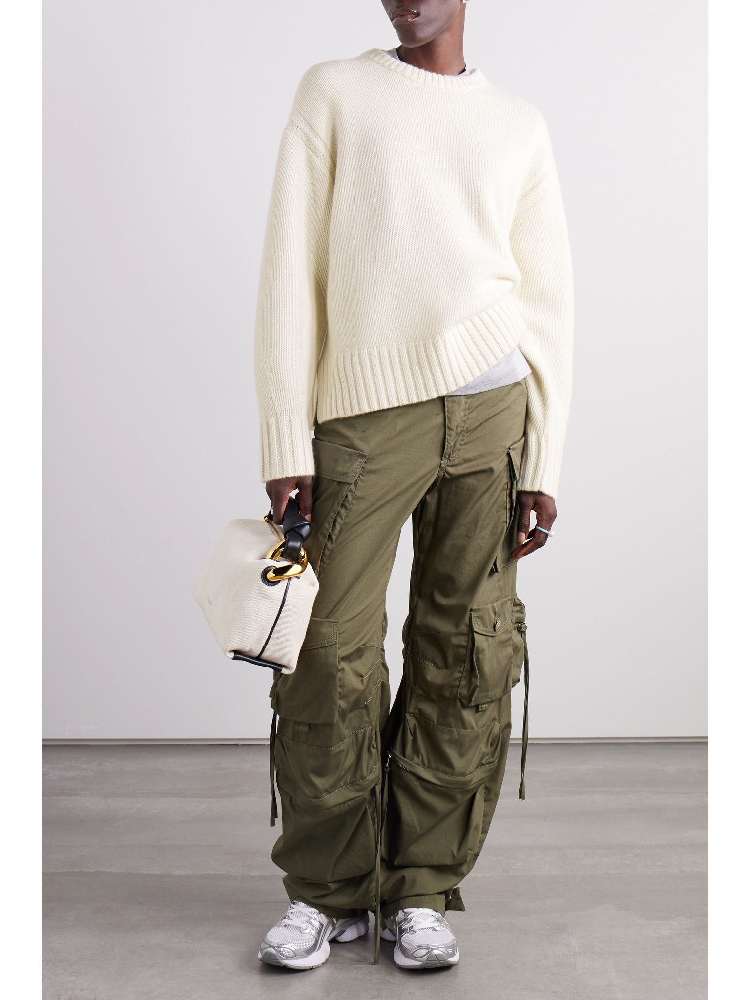 Cashmere sweater Cream - 2