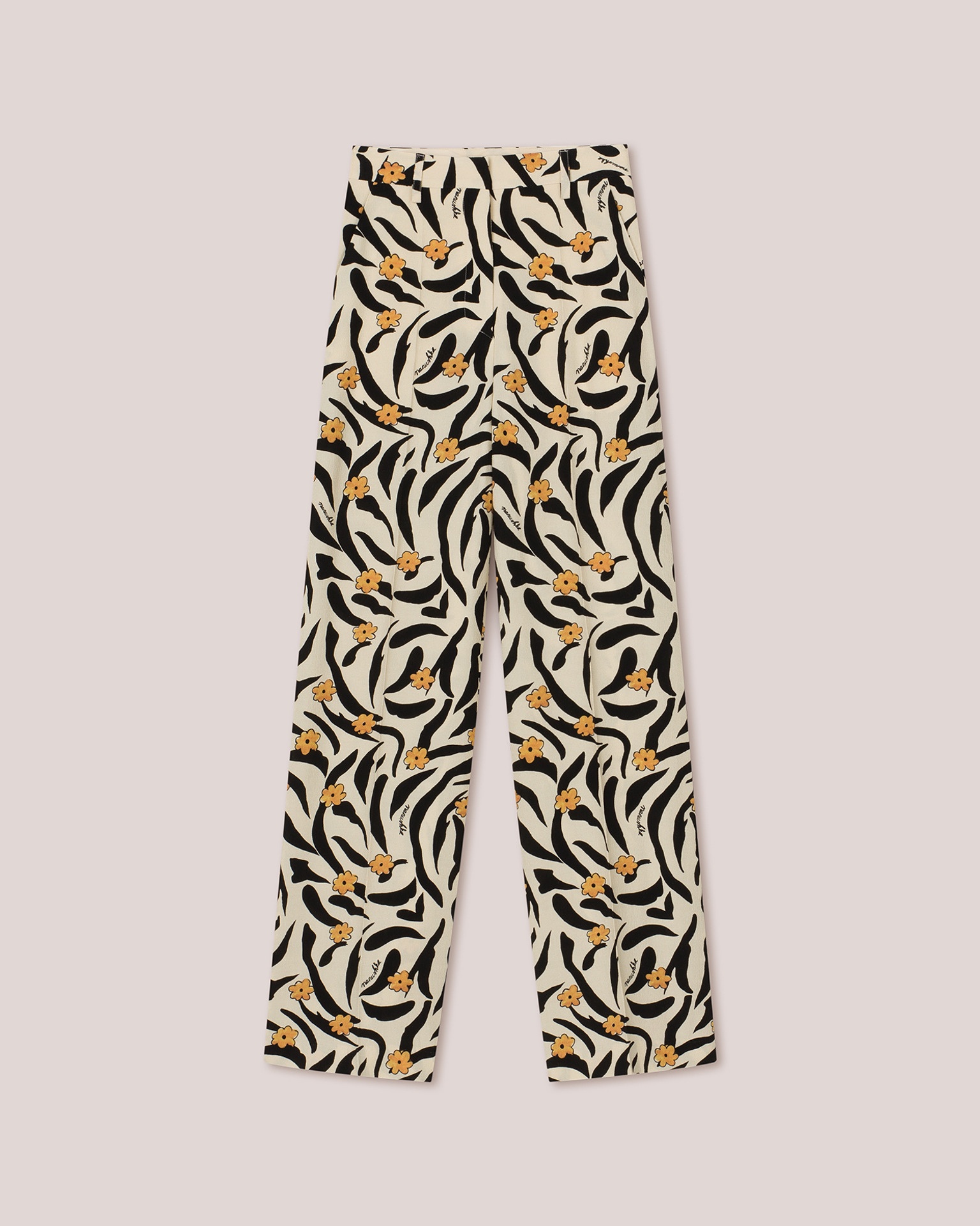 LANAI - Relaxed leg trailored trouser - Floral animal - 1