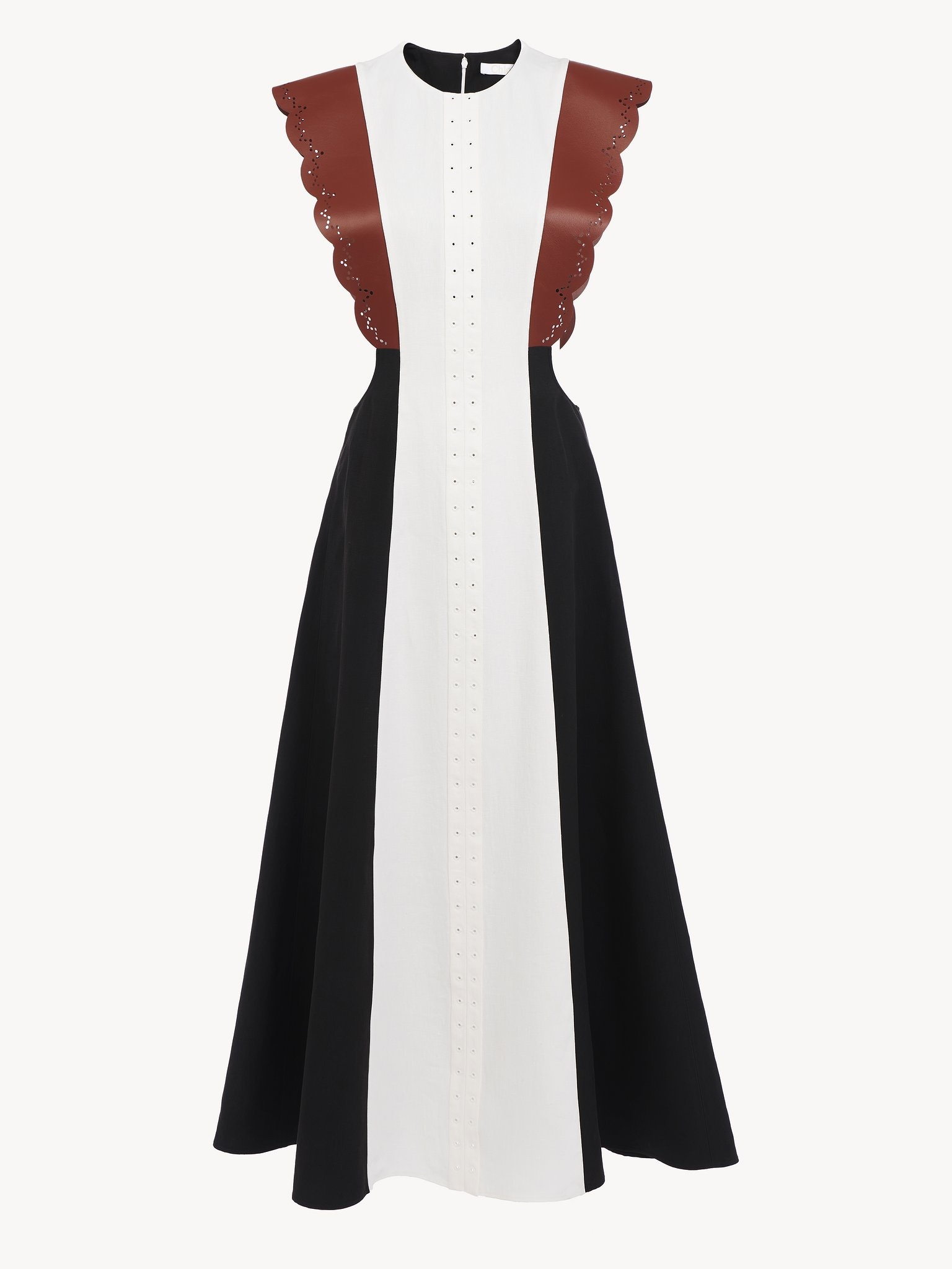 ANKLE-LENGTH FLARED DRESS - 4