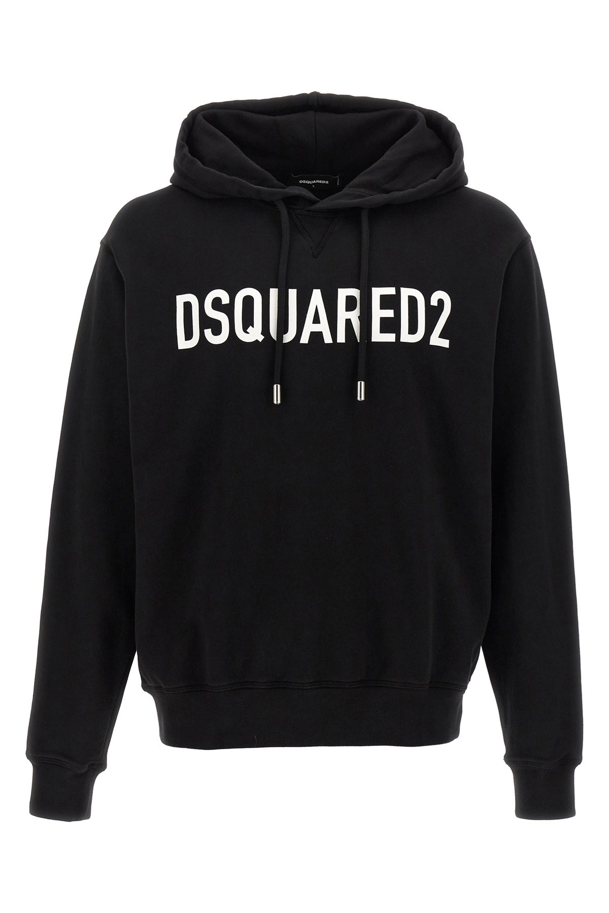 Logo print hoodie - 1
