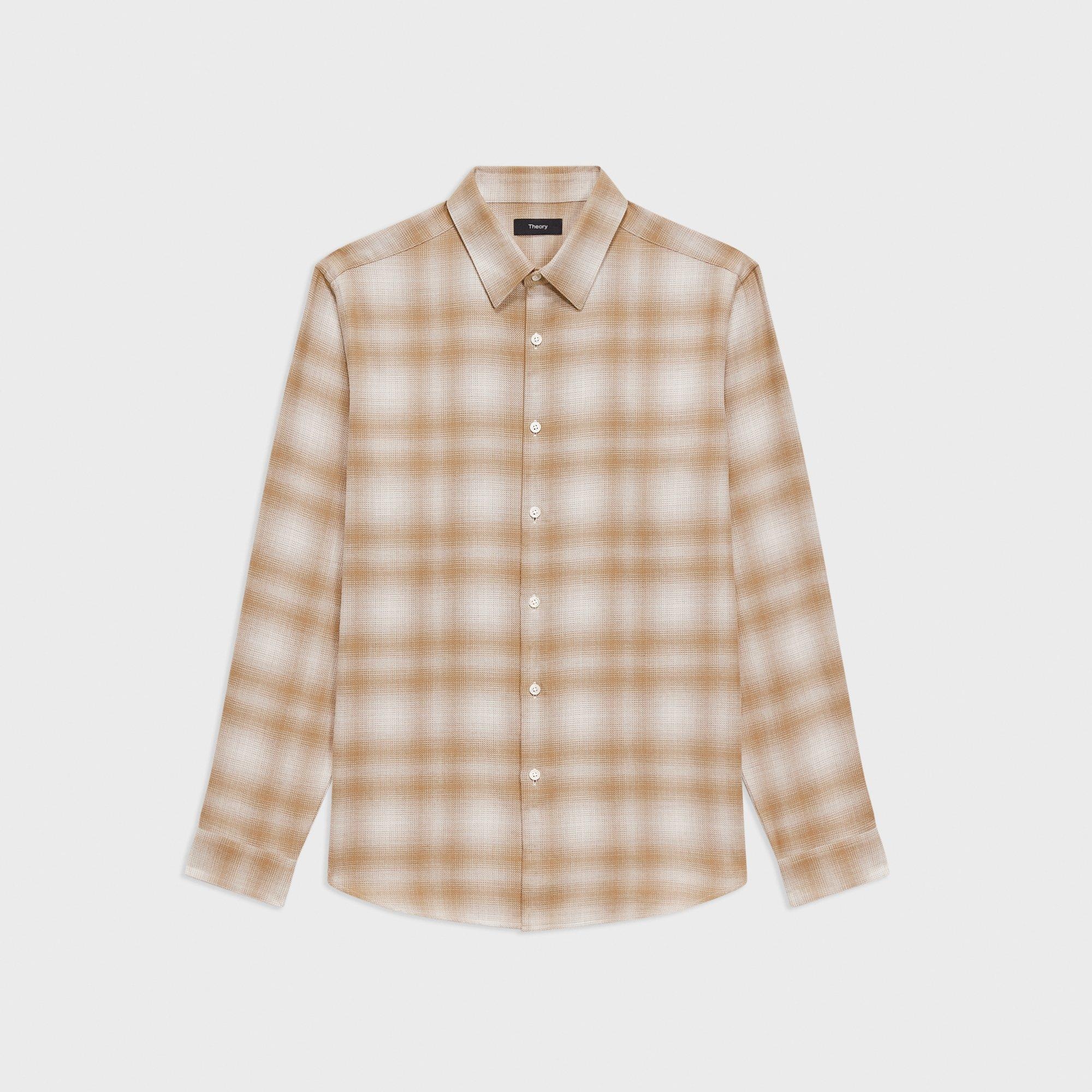 Irving Shirt in Plaid Cotton Flannel - 1
