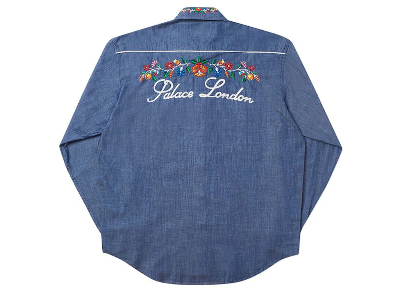 Palace Ye-Ha(M) Shirt Indigo - 2