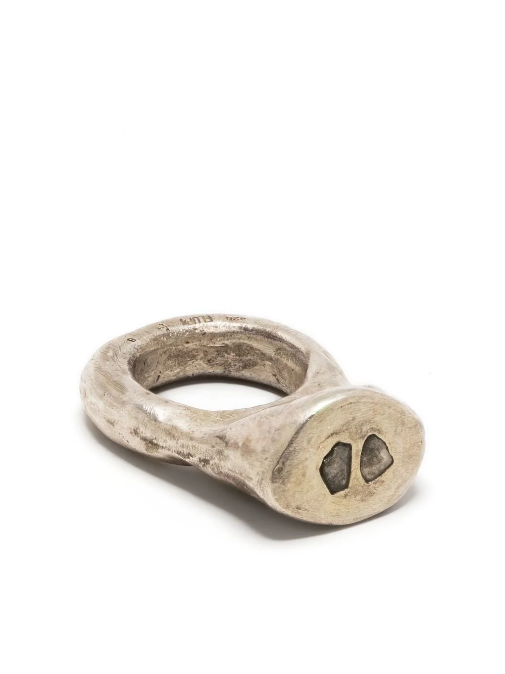 Tall Roman diamond ring - 1