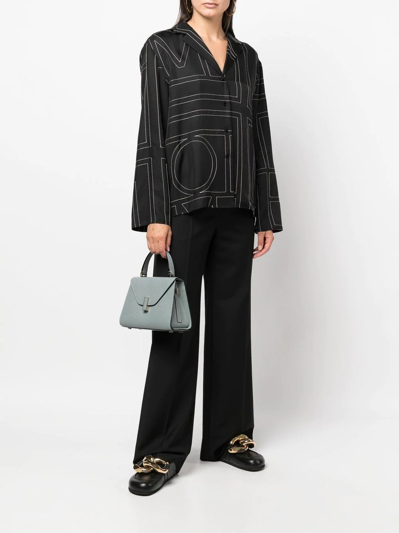 Valextra Iside leather tote bag outlook