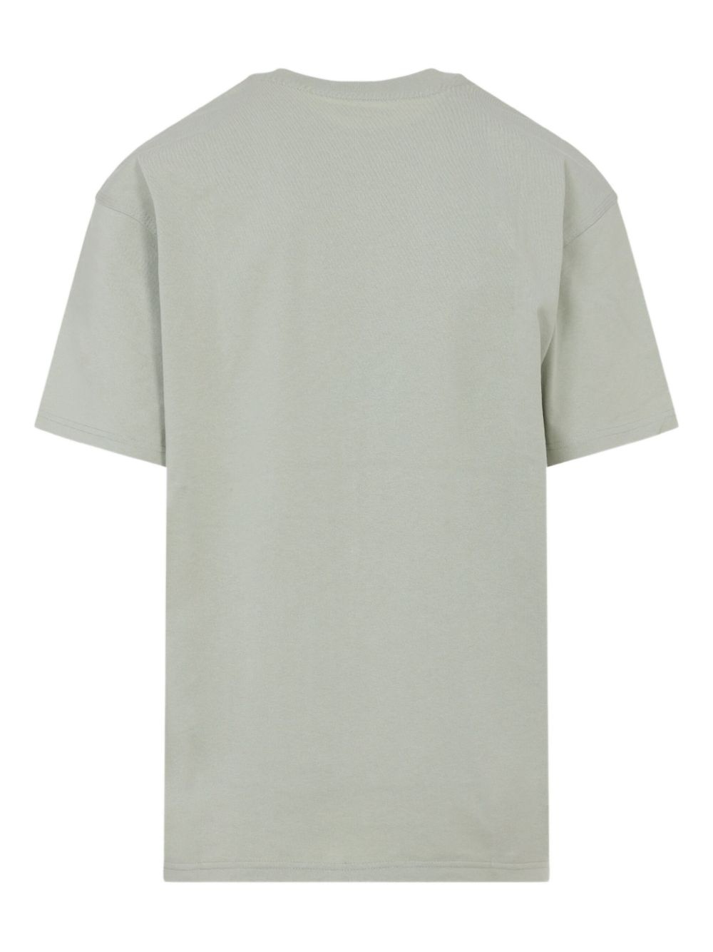 logo-embroidered cotton T-shirt - 2