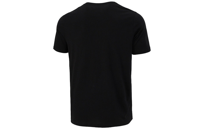 PUMA PUMA Contrasting Colors Logo Printing Round Neck Short Sleeve Black 847720-01 outlook