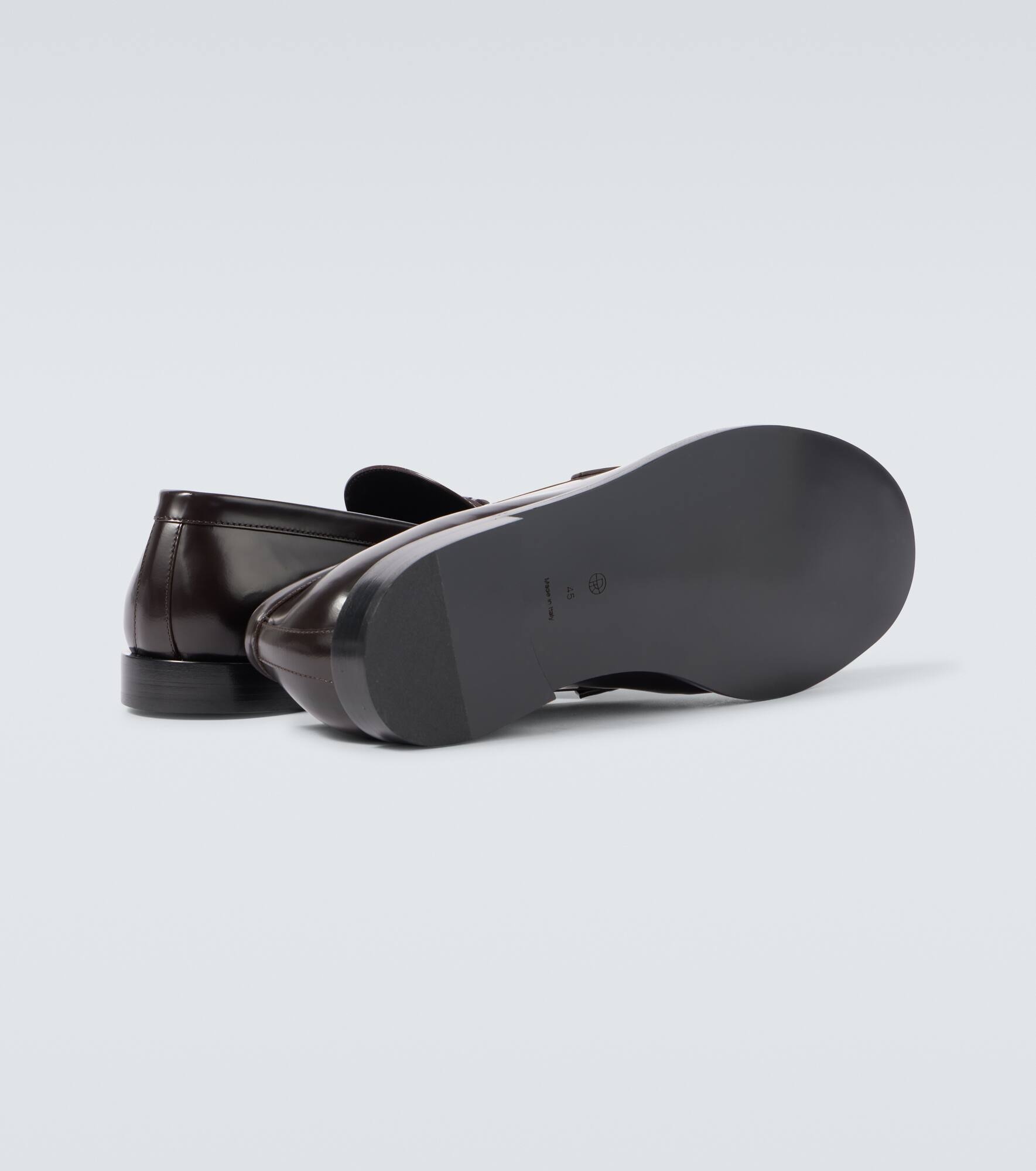 Classic leather loafers - 7